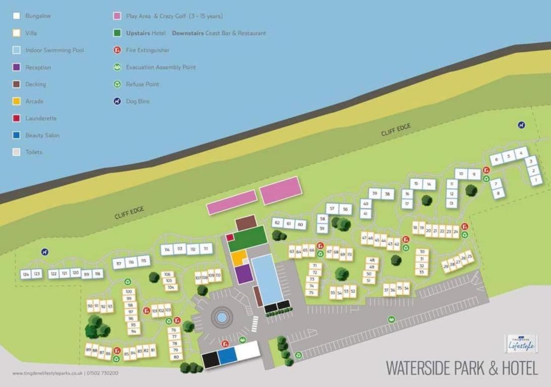 Villa Sea View 3-Bed Heated Pool Eat Bar Kids Park Lowestoft Exterior photo